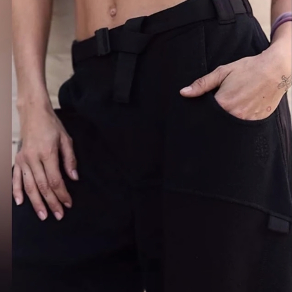 FP Movement by Free People Black Cropped Pants - Picture 3 of 11